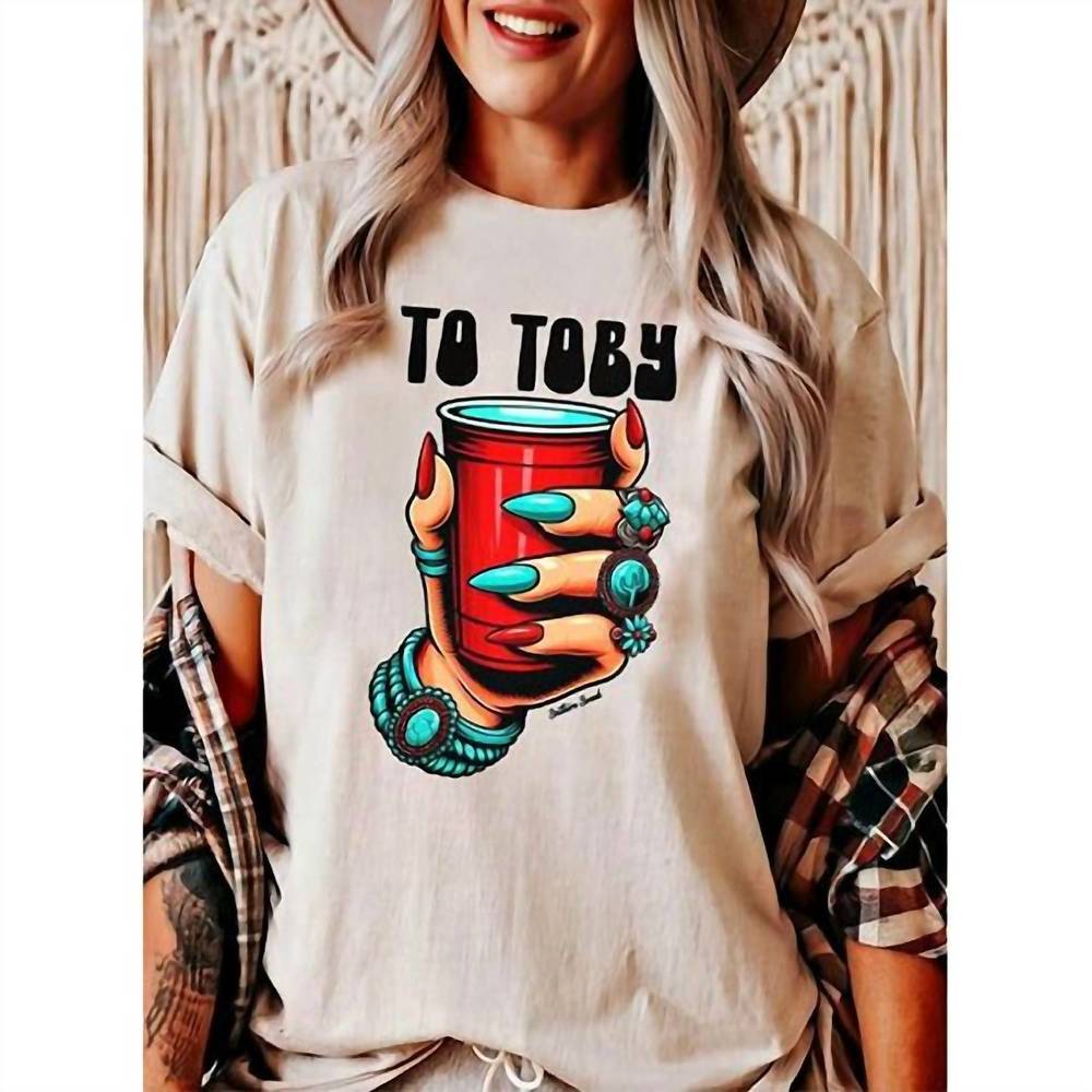 NEW SOUTHERN SWANK solo cup toby keith tee in white